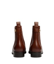 TOMMY HILFIGER STUD LOW CHELSEA Bot&iacute;n de piel marr&oacute;n co&ntilde;ac - Zapatos Mujer - 3