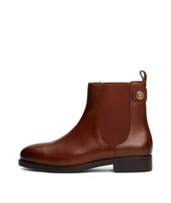 TOMMY HILFIGER STUD LOW CHELSEA Bot&iacute;n de piel marr&oacute;n co&ntilde;ac - Zapatos Mujer - 2