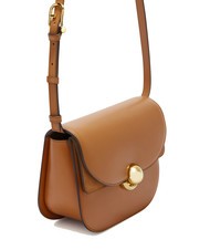 FURLA SFERA Bolso de piel con solapa brandy - Bolsos Mujer - 3