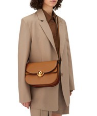 FURLA SFERA Bolso de piel con solapa brandy - Bolsos Mujer - 7