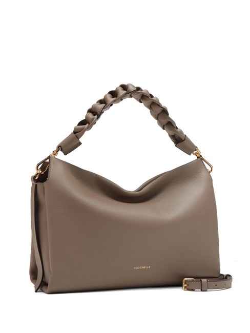 BOHEME GRANA DOUBLE Bolso de mano, con bandolera, en piel t./roseta caliente - Bolsos Mujer