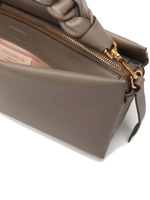 BOHEME GRANA DOUBLE Bolso de mano, con bandolera, en piel t./roseta caliente - Bolsos Mujer