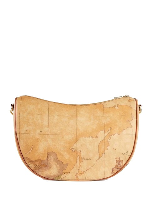 GEO CLASSIC bolso de hombro media luna NATURAL - Bolsos Mujer