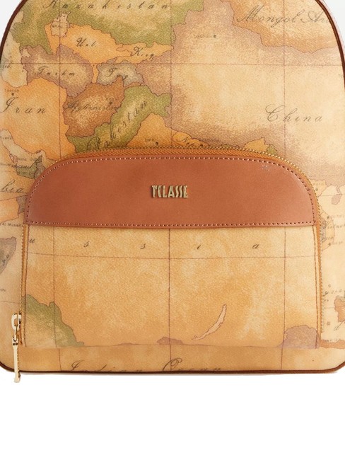 GEO CLASSIC Mochila con doble cremallera NATURAL - Bolsos Mujer