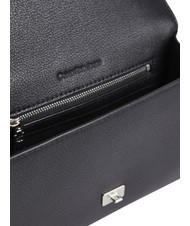 CALVIN KLEIN CK JEANS FORGED LOCK  Mini bolso de hombro pvh negro - Bolsos Mujer - 3