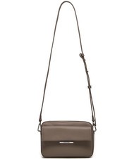 CALVIN KLEIN LINEAR Mini bolso de hombro ceniza - Bolsos Mujer - 3