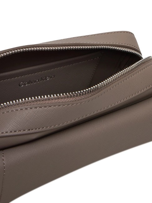 LINEAR Mini bolso de hombro ceniza - Bolsos Mujer