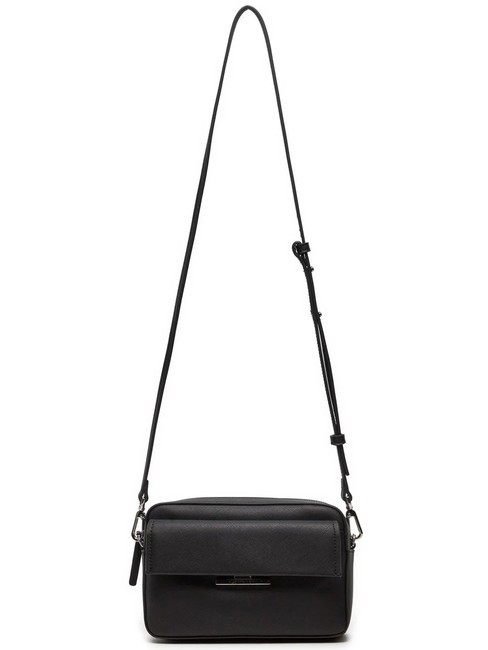LINEAR Mini bolso de hombro negro - Bolsos Mujer