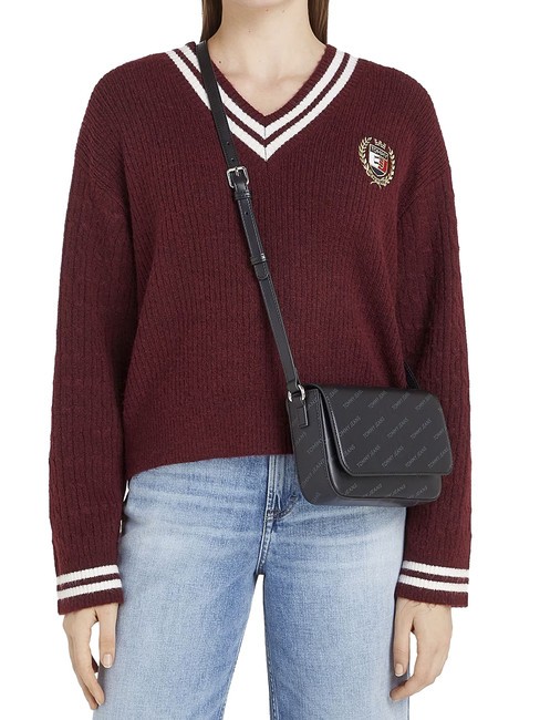 TOMMY JEANS ESS MUST  Mini bolso de hombro negro - Bolsos Mujer