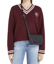 TOMMY HILFIGER TOMMY JEANS ESS MUST  Mini bolso de hombro negro - Bolsos Mujer - 4