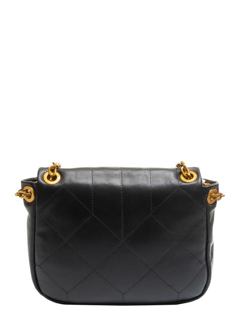CHAMONIX  Bolso bandolera, en piel. negro - Bolsos Mujer