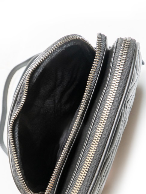 QUEBEC Mini bolso bandolera, en piel. negro - Bolsos Mujer