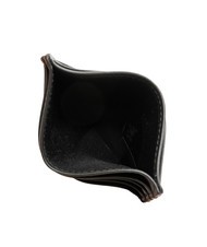 JOHN RICHMOND EMBOSSED LOGO Tarjetero plano de piel negro - Carteras Hombre - 3