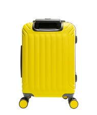 ROCCOBAROCCO TRAVEL Carro para equipaje de mano amarillo - Equipaje de mano - 4