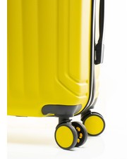 ROCCOBAROCCO TRAVEL Carro para equipaje de mano amarillo - Equipaje de mano - 7