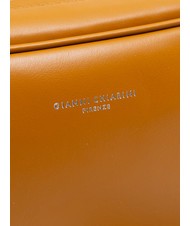 GIANNI CHIARINI LOGO PRINT Bolso dormitorio piel lisa bronceado - Bolsos Mujer - 3