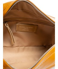 GIANNI CHIARINI LOGO PRINT Bolso dormitorio piel lisa bronceado - Bolsos Mujer - 5