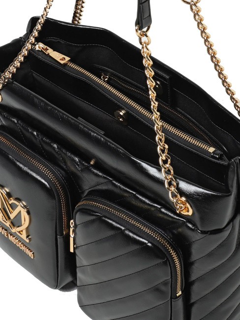 CITY POCKETS Bolsa de compras acolchada negro - Bolsos Mujer