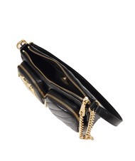 LOVE MOSCHINO CITY POCKETS Bolso de hombro acolchado negro - Bolsos Mujer - 4