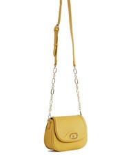 GAUD&Igrave; CLAUDIE Bolso bandolera con solapa amarillo - Bolsos Mujer - 2
