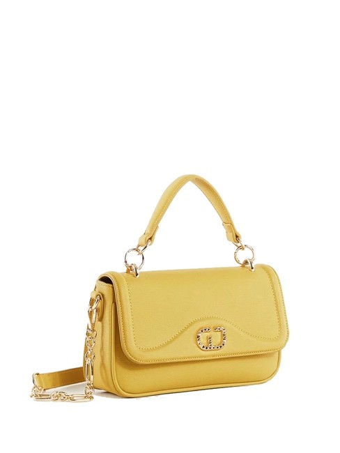 CLAUDIE Bolso de mano con bandolera amarillo - Bolsos Mujer