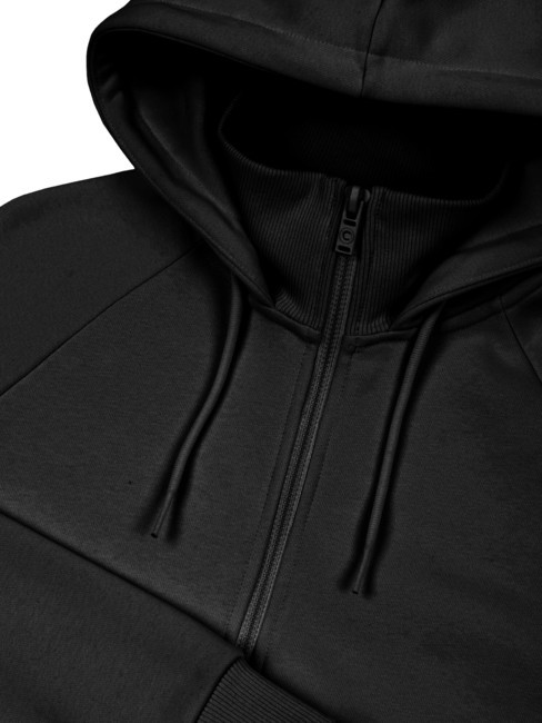 SPELL Sudadera de cuello alto con capucha negro - Sudaderas de mujer