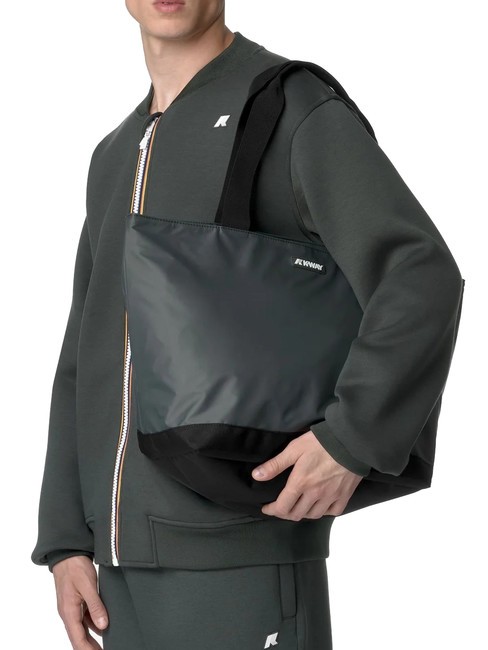 CLERE Bolso de hombro verde negruzco - Bolsos Mujer
