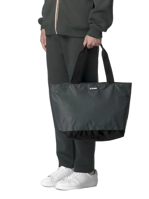 CLERE Bolso de hombro verde negruzco - Bolsos Mujer