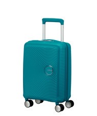 AMERICAN TOURISTER SOUNDBOX MINI Equipaje de mano extra pequeño verde azulado profundo - Equipaje de mano - 3