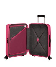 AMERICAN TOURISTER REJOY Carro de tamaño mediano rosa hawaiano - Trolley Rígidos - 2