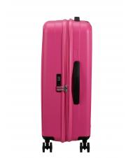 AMERICAN TOURISTER REJOY Carro de tamaño mediano rosa hawaiano - Trolley Rígidos - 4
