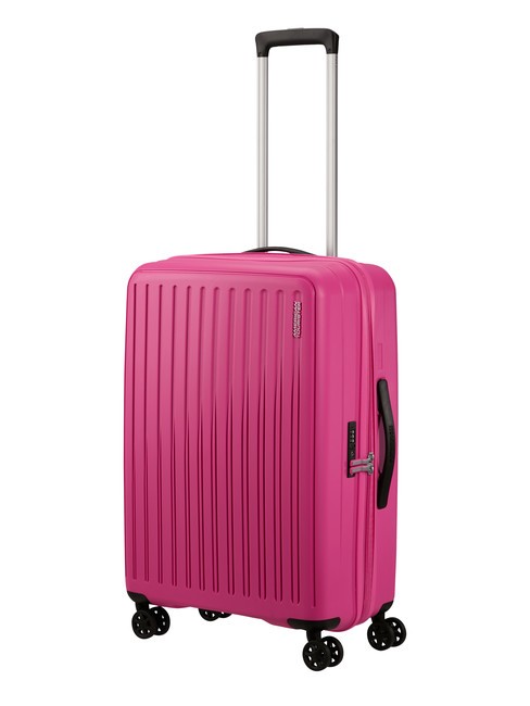 REJOY Carro de tamaño mediano rosa hawaiano - Trolley Rígidos