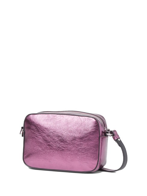 BEAT PEPITA  Mini bolso bandolera, en piel. rosa pulpa - Bolsos Mujer