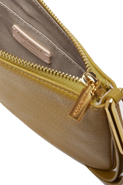 MAGIE Bolso bandolera peque&ntilde;o de piel La hierba de lim&oacute;n - Bolsos Mujer
