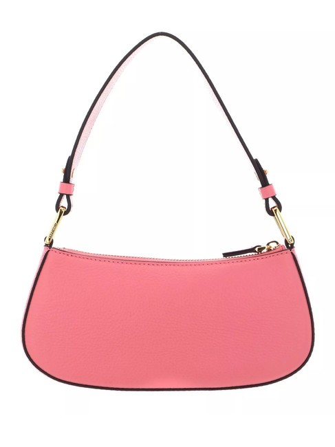 MERVEILLE Bolso bandolera en piel texturizada hiper rosa - Bolsos Mujer