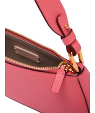 COCCINELLE MERVEILLE Bolso bandolera en piel texturizada hiper rosa - Bolsos Mujer - 4