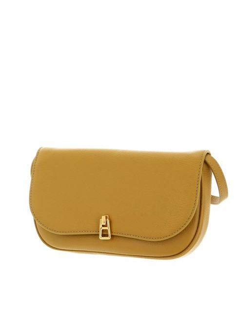 MAGIE Bolso peque&ntilde;o de piel con textura La hierba de lim&oacute;n - Bolsos Mujer