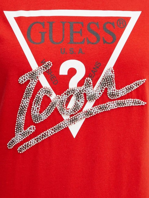 SS CN ICON  Camiseta de algodón delicioso rojo - camiseta