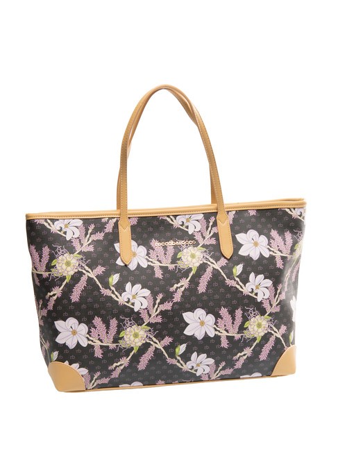FLOWER MARKET Comprador de hombro negro - Bolsos Mujer