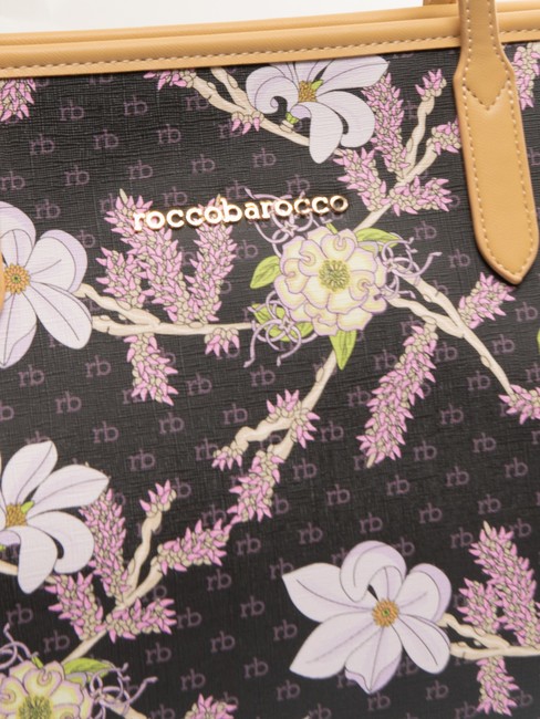 FLOWER MARKET Comprador de hombro negro - Bolsos Mujer