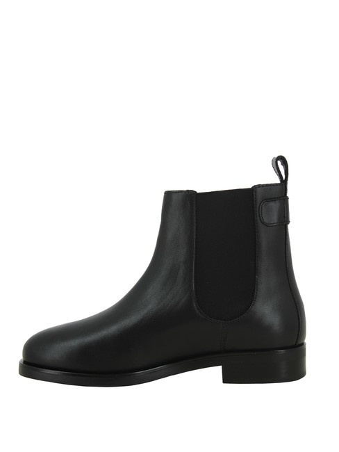 STUD LOW CHELSEA Bot&iacute;n de piel NEGRO - Zapatos Mujer