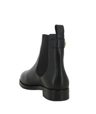 TOMMY HILFIGER STUD LOW CHELSEA Bot&iacute;n de piel NEGRO - Zapatos Mujer - 4