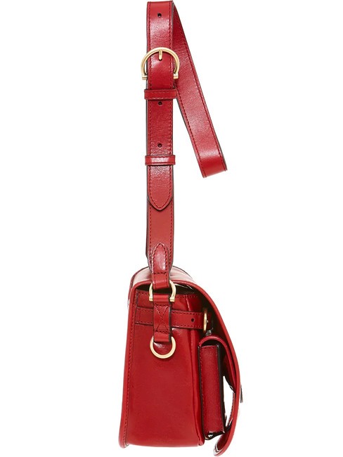 BIBA Mini bolso de hombro grosella / oro - Bolsos Mujer