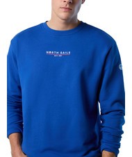 NORTH SAILS BASIC Sudadera de algod&oacute;n con logotipo surf azul - Sudaderas - 3
