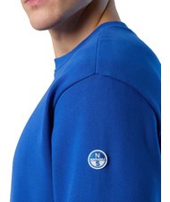 NORTH SAILS BASIC Sudadera de algodón con logotipo surf azul - Sudaderas - 5