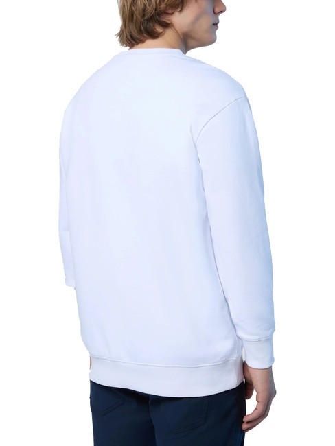 BASIC Sudadera de algodón con logotipo blanco - Sudaderas