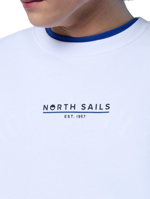 BASIC Sudadera de algod&oacute;n con logotipo blanco - Sudaderas