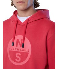 NORTH SAILS BASIC Sudadera con capucha y logo estampado sandía - Sudaderas - 4