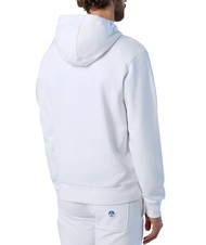 NORTH SAILS BASIC Sudadera con capucha y logo estampado blanco - Sudaderas - 2