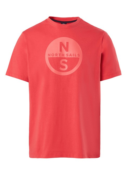 BASIC Camiseta de algodón con logo estampado sandía - camiseta